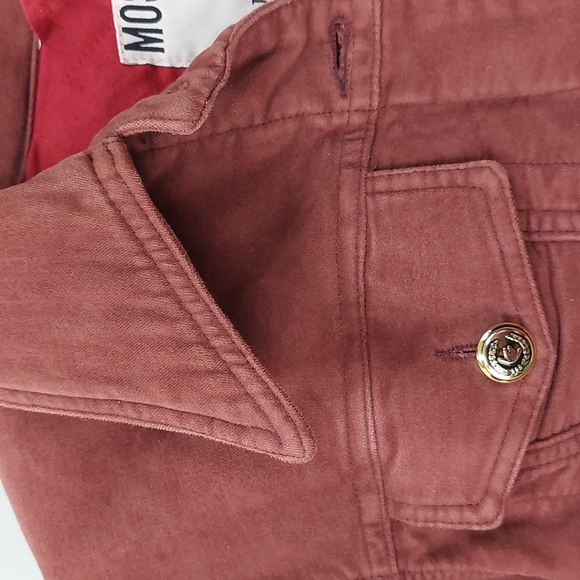 Moschino Women's Small Cropped Trucker Jacket - Picture 4 of 7